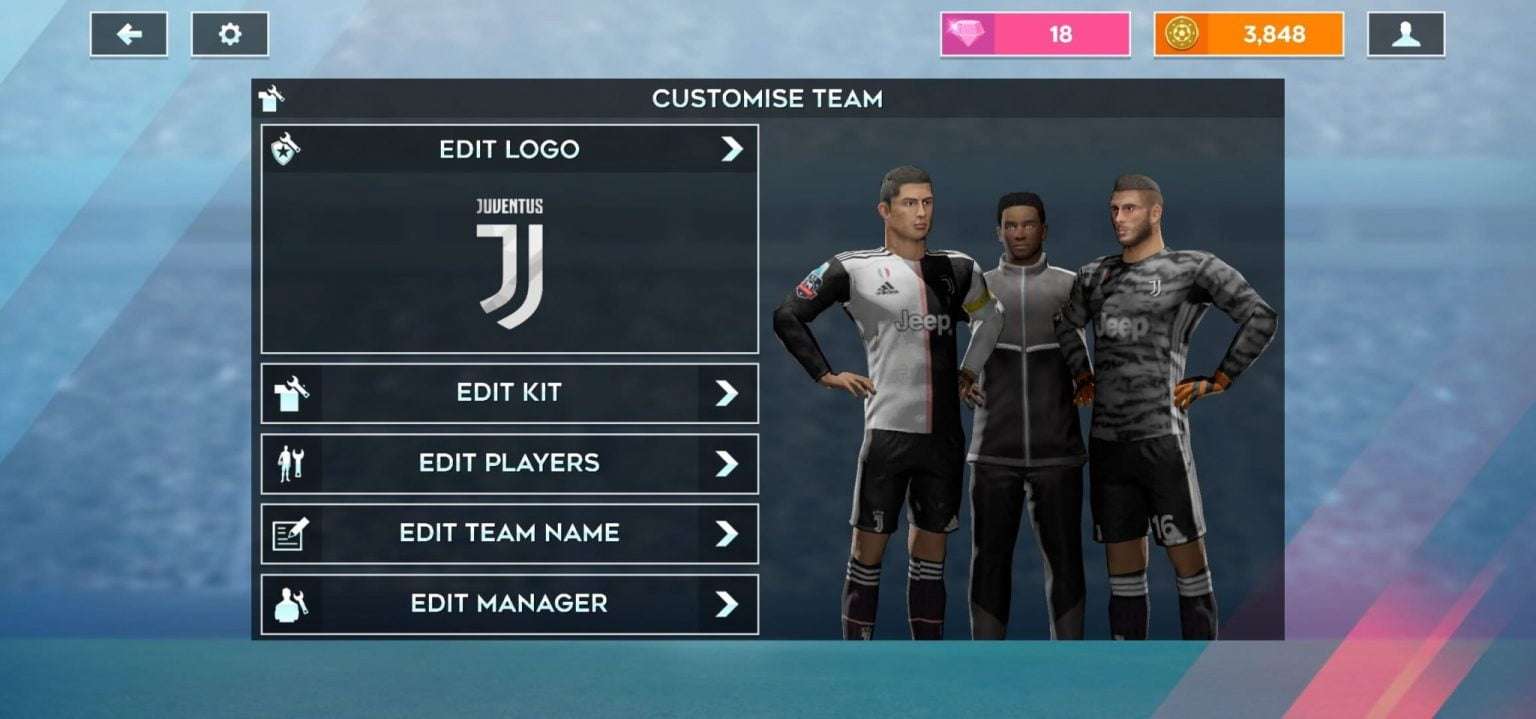 Juventus 2019–20 Kits – Dream League Soccer 2026 (DLS 26)
