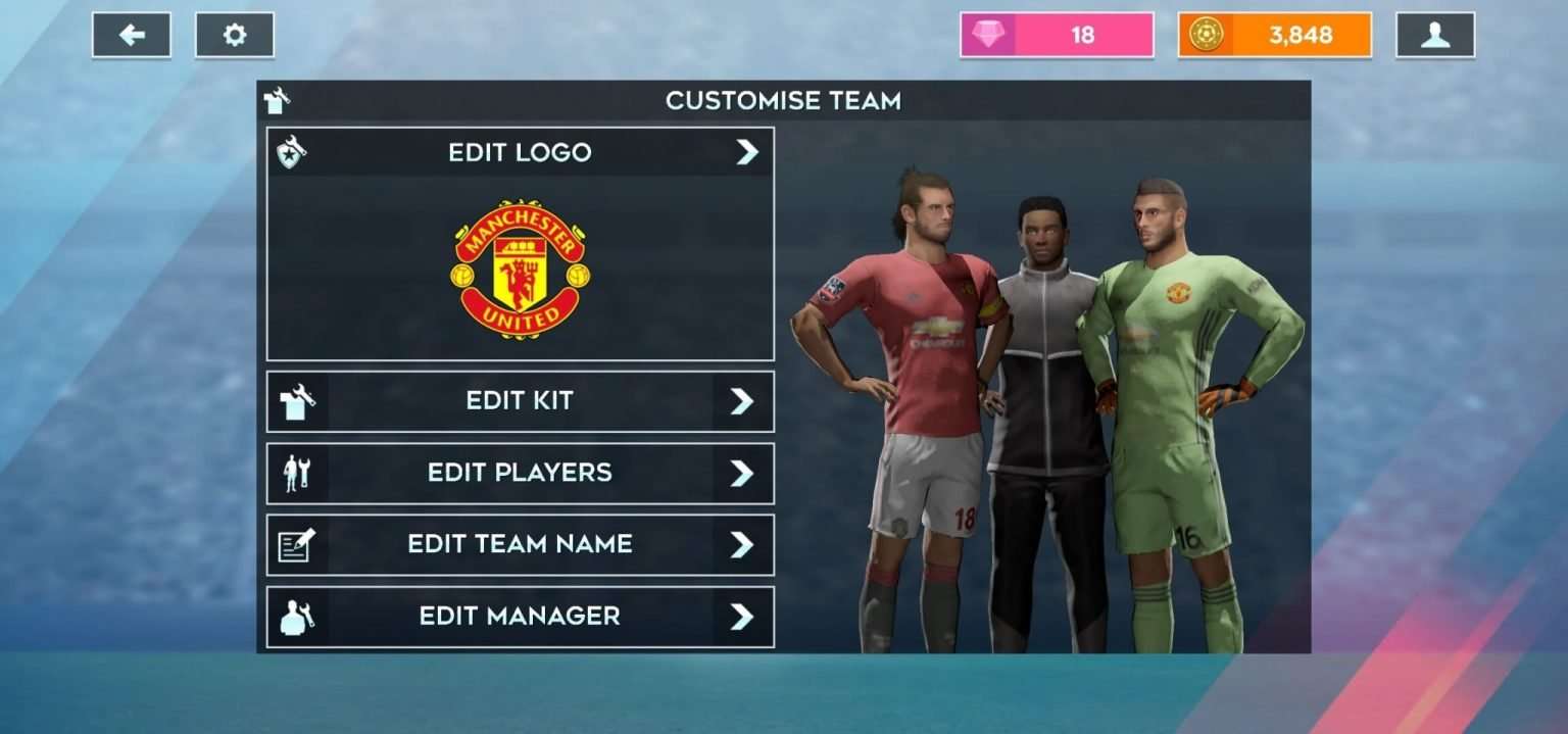 Manchester United 2019–20 Kits – Dream League Soccer 2026 (DLS 26)