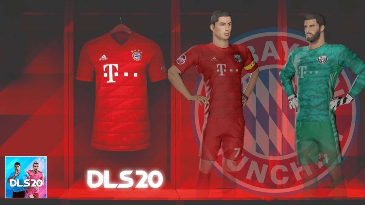 FC Bayern Munich 2019/20 Kits 512×512 for Dream League Soccer 2026 (DLS 26)