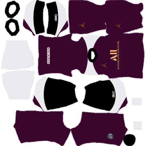 PSG 2019-20 logo & Kits for DLS 20 6