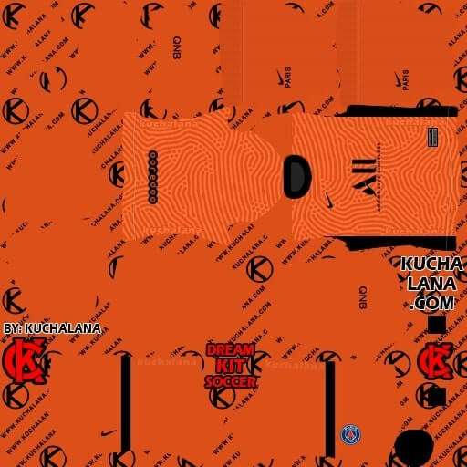 PSG 2019-20 logo & Kits for DLS 20 8