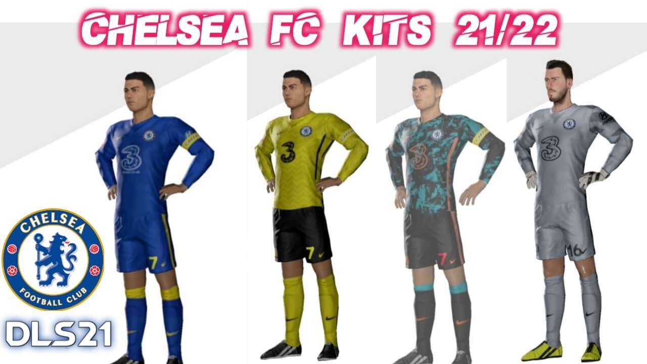 FC Chelsea 21/22 Season Kits 512×512 for DLS 26 – Dream League Soccer 2026
