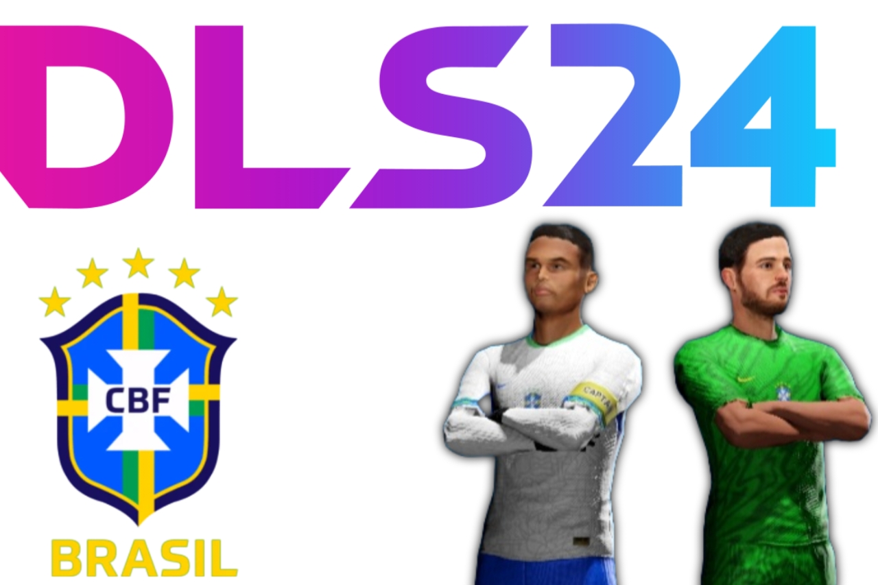 Brazil Copa America 2024 Kits 512×512 for DLS 26 – Dream League Soccer 2026