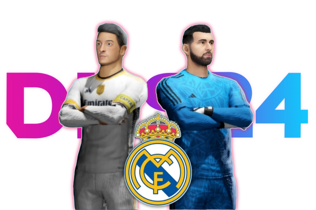 Real Madrid F.C. 2023-2024 Kit 512×512 for DLS 26 – Dream League Soccer 2026