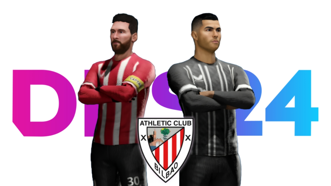 Athletic Club Bilbao Kits for DLS 26 – Home, Away & Logo Download