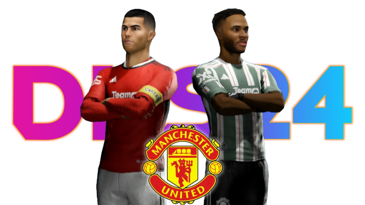 Manchester United 2023‑24 512×512 Kits DLS 26