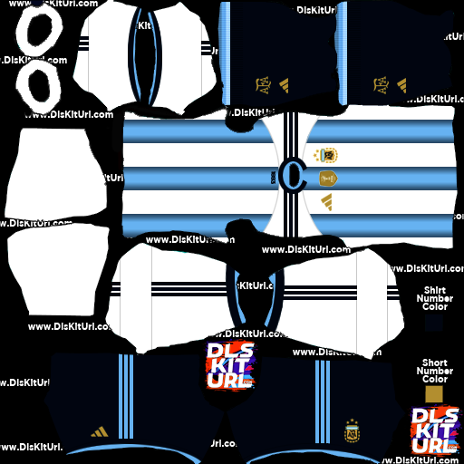 Argentina World Cup 2026 Home Kit – 512×512 DLS 26