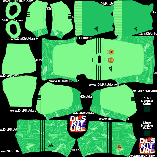 Argentina World Cup 2026 Goalkeeper Third Kit 512×512