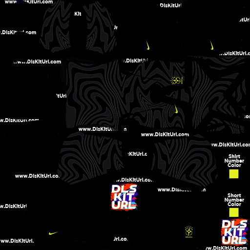 Brazil World Cup GK Third Kit – 512×512 DLS 26
